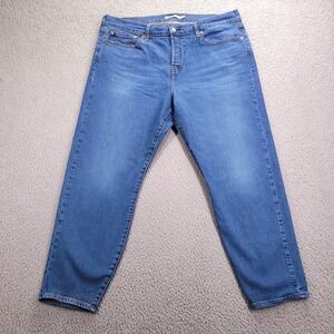 LEVIS Jeans Size 18W Wedgie Skinny Button Fly Medium Wash Stretch Denim
